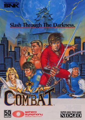 Ninja Combat arcade flyer.jpg