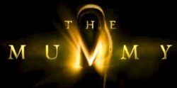 The logo for The Mummy.