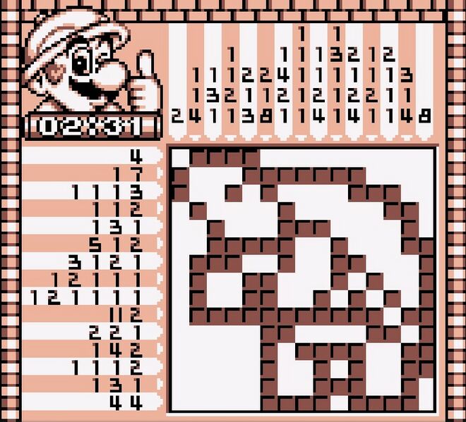 File:Mario's Picross Time Trials Tortoise Solution.jpg