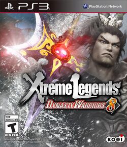 Box artwork for Dynasty Warriors 8: Xtreme Legends.