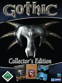 Box artwork for Gothic Collector's Edition.