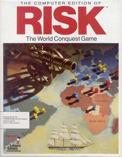 Box artwork for Risk.