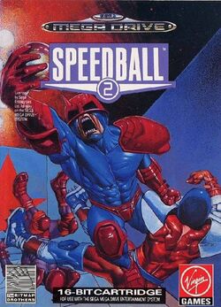 Box artwork for Speedball 2: Brutal Deluxe.
