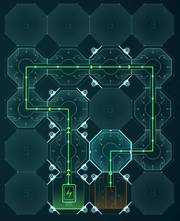 The solution to the game's first Circuit Project.