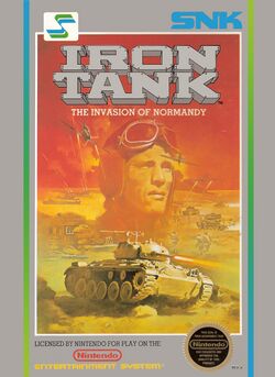 Box artwork for Iron Tank.