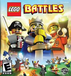 Box artwork for LEGO Battles.