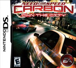 Box artwork for Need for Speed Carbon: Own the City.