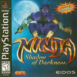 Box artwork for Ninja Shadow of Darkness.