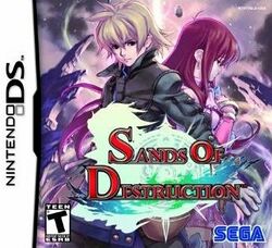 Box artwork for Sands of Destruction.