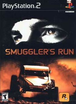 Box artwork for Smuggler's Run.
