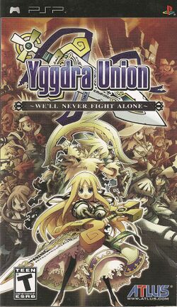 Box artwork for Yggdra Union: We'll Never Fight Alone.