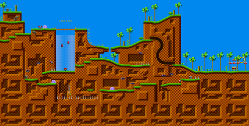 Sonic The Hedgehog - Green Hill Zone - Flat
