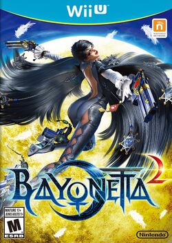 Box artwork for Bayonetta 2.