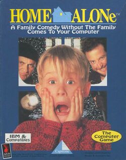 Box artwork for Home Alone.