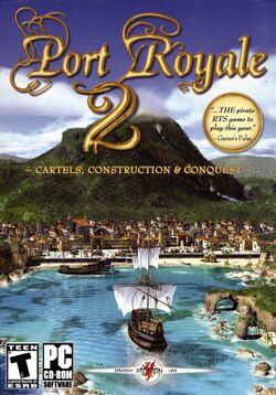 Box artwork for Port Royale 2.