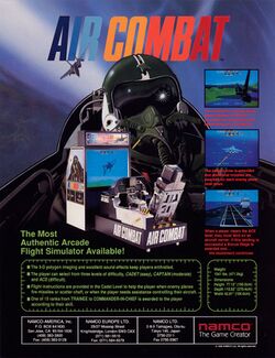 Box artwork for Air Combat.