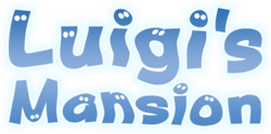 The logo for Luigi's Mansion.