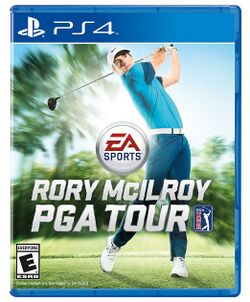 Box artwork for Rory McIlroy PGA Tour.