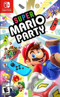 Box artwork for Super Mario Party.