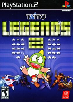 Box artwork for Taito Legends 2.