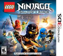 Box artwork for LEGO Ninjago: Shadow of Ronin.