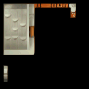 SM64DS Vanish Cap Under the Moat Blank Map.png