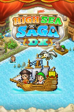 Box artwork for High Sea Saga DX.