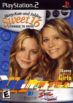 Box artwork for Mary-Kate and Ashley: Sweet 16.