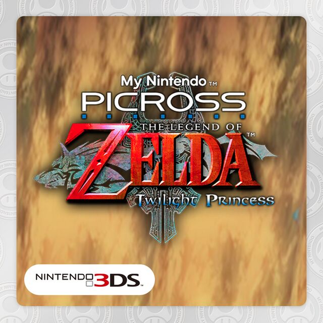 My Nintendo Picross The Legend of Zelda Twilight Princess