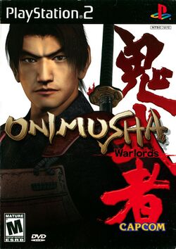 Box artwork for Onimusha: Warlords.
