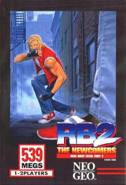 Box artwork for Real Bout Fatal Fury 2: The Newcomers.