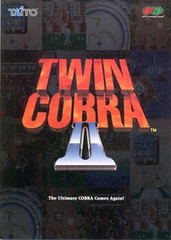 Box artwork for Twin Cobra II.