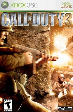 Box artwork for Call of Duty 3.