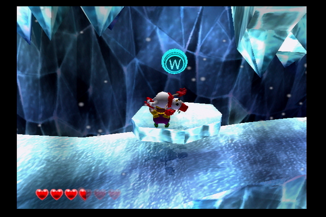 File:Wario World Shivering Mountains Light Blue Button.png ...