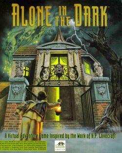 Box artwork for Alone in the Dark.