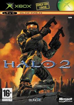 Box artwork for Halo 2.