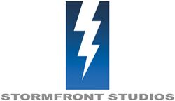 Stormfront Studios Inc.'s company logo.