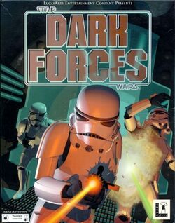Box artwork for Star Wars: Dark Forces.