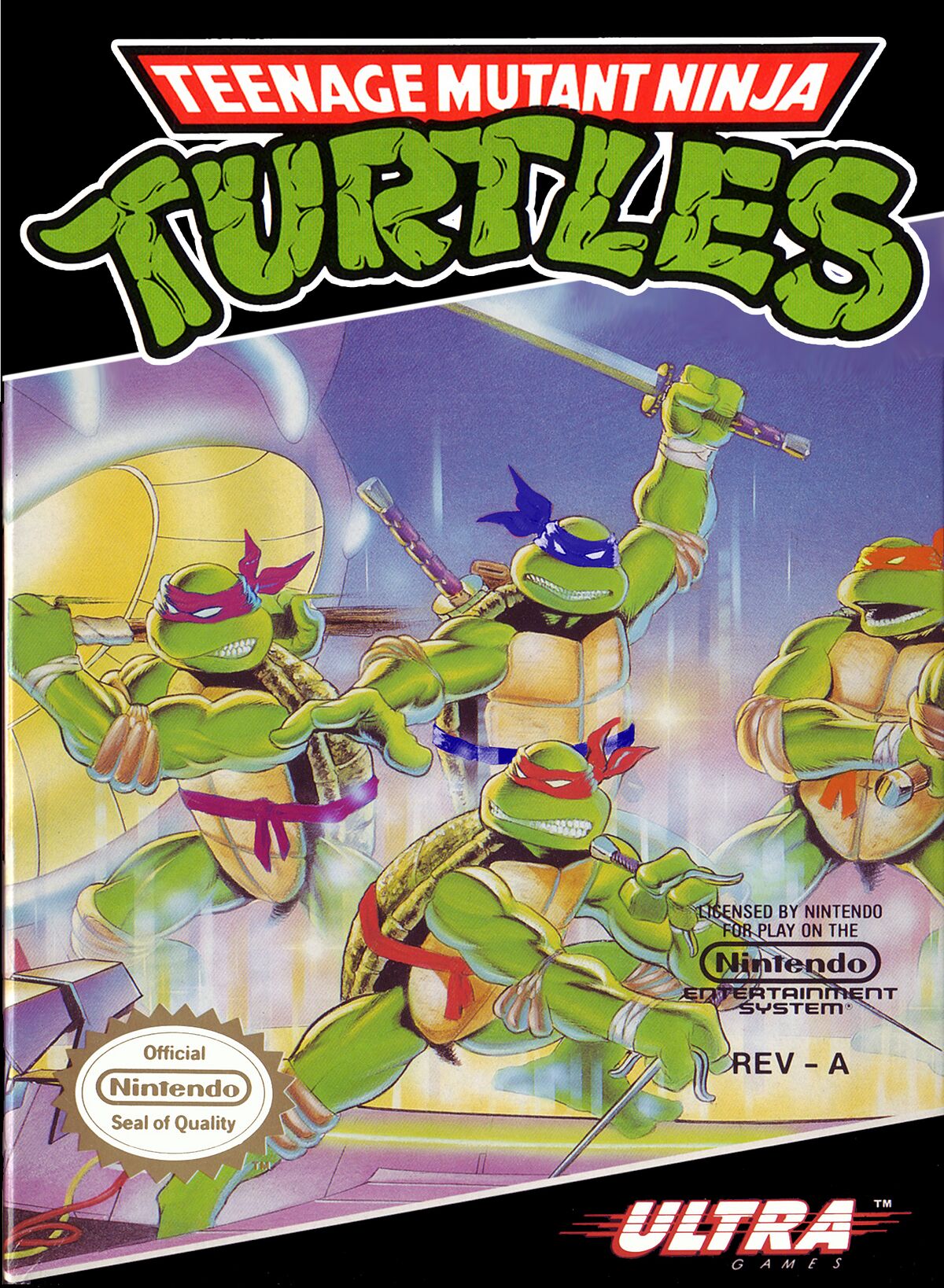 All of the Teenage Mutant Ninja Turtles' Names, Colors, and an