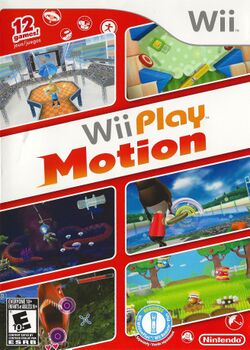 Box artwork for Wii Play: Motion.