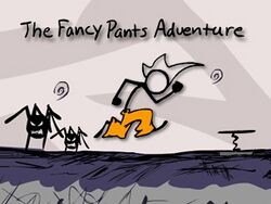 Box artwork for The Fancy Pants Adventures.