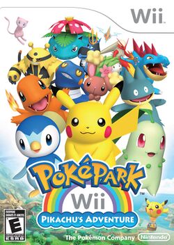 Box artwork for PokéPark Wii: Pikachu's Adventure.