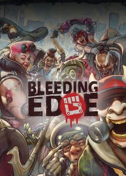 Box artwork for Bleeding Edge.