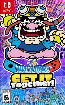 Box artwork for WarioWare: Get It Together!.