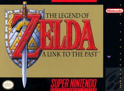 Box artwork for The Legend of Zelda: A Link to the Past.