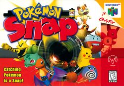 Box artwork for Pokémon Snap.