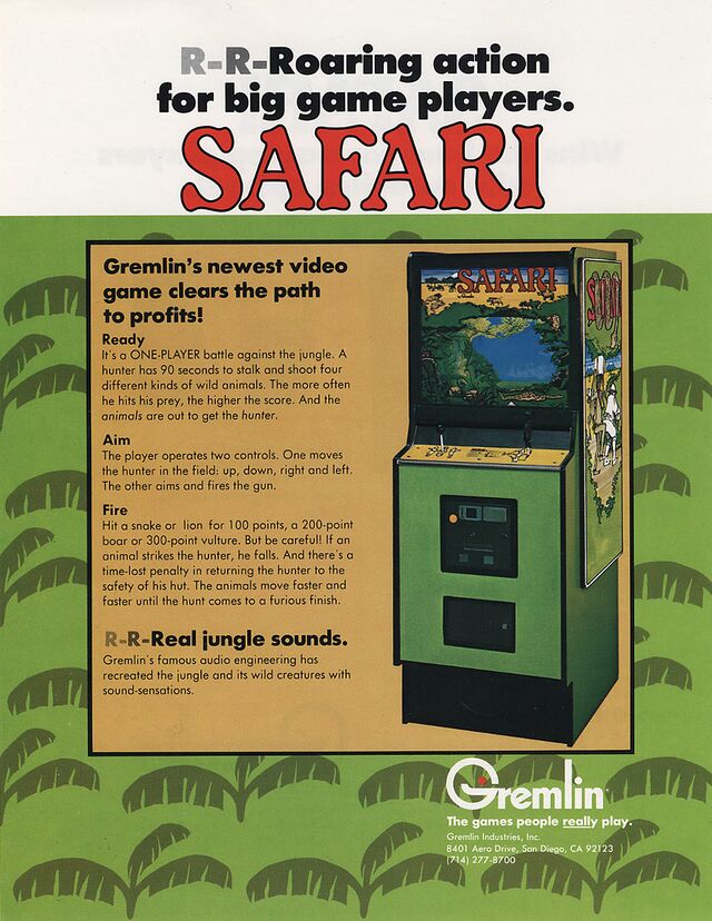 Safari — StrategyWiki | Strategy guide and game reference wiki