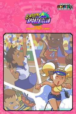 Box artwork for Capcom Sports Club.