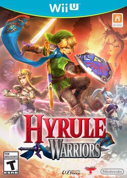 Box artwork for Hyrule Warriors.