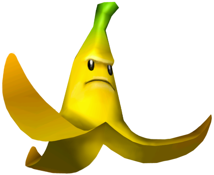 File:MKDD Giant Banana Model.png